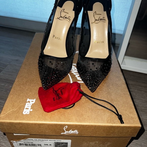 louboutin follies strass 85mm